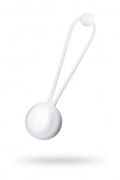 Вагінальні кульки L'Eroina By Toyfa Lily, силікон, білий, ø 3,1 см, 35 г