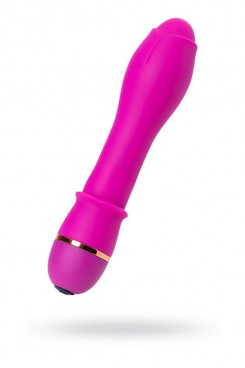Нереалістичний вібратор Toyfa A-Toys Marchy, силікон, рожевий, 16,6 см