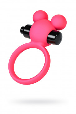 Віброкільце на пеніс A-Toys By Toyfa, силікон, рожеве, ø 3,1 см