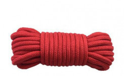 Мотузка для бондажу BONDAGE ROPE 10M, Red