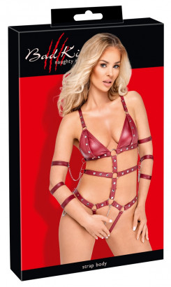 Боді - 2480514 Bad Kitty Strap Body, red