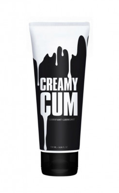 Лубрикант, що імітує сперму Creamy Cum (150 мл) на гібридній основі з маслом звіробою.