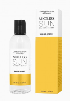 Лубрикант на силіконовій основі MixGliss SUN MONOI (100 мл) з ароматом олії Моної