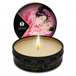 Масажна свічка Shunga MINI MASSAGE CANDLE - Rose Petals (30 мл)