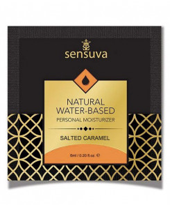 Пробник Sensuva - Натуральна солона карамель на водній основі (6 мл)