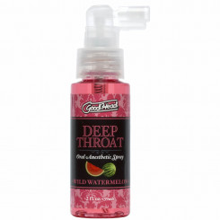 Спрей для мінету Doc Johnson GoodHead DeepThroat Spray – Watermelon 59 мл для глибокого мінету