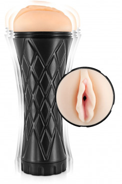Masturbator vagina Real Body - Real Cup Vagina Vibrating
