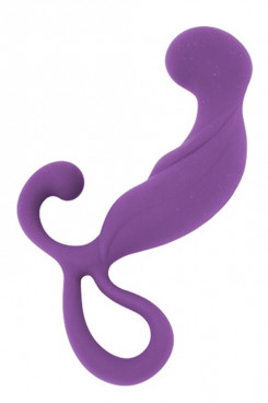 Масажер простати MAI Attraction Toys №80 Purple, довжина 13.4см, діаметр 3.2см