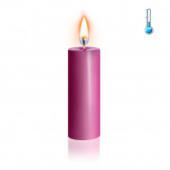 Рожева воскова свічка S 10 см низькотемпературна