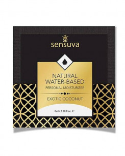 Пробник Sensuva - Натуральний екзотичний кокос на водній основі (6 мл)