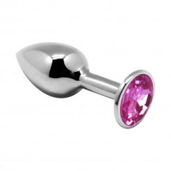 Металева анальна пробка із кристалом Alive Mini Metal Butt Plug Pink L