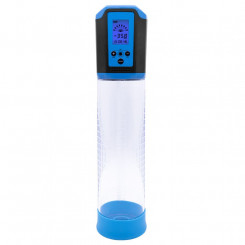 Автоматичний вакуумний насос Men Powerup Passion Pump Blue, LED-табло, що перезаряджається, 8 режимів
