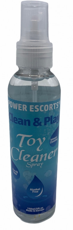 Спрей для очищення інтимних товарів Power Escorts-Toy Cleaner 20DR03, (150 ml)