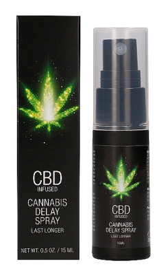 Спрей пролонгуючий Shots - CBD Cannabis Delay Spray, 15 ml