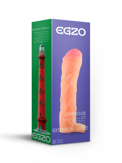 Подовжуюча Насадка - презерватив EGZO ES004