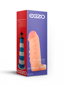 Подовжуюча Насадка - презерватив EGZO ES003