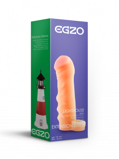 Подовжуюча Насадка - презерватив EGZO ES001
