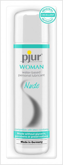 Універсальний лубрикант на водній основі - pjur WOMAN Nude, 2 ml