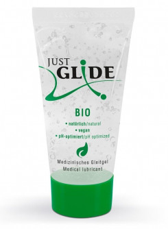 Веганський органічний гель-лубрикант - Just Glide Bio, 20 ml