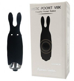 Adrien Lastic Vibro Bullet - Pocket Rabbit Black, 33499