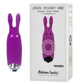 Adrien Lastic Vibro Bullet - Pocket Rabbit Purple, 33483