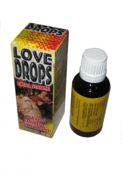 Краплі збудливі для двох LOVE DROPS Extra Strong( 30 ml )
