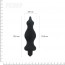 Анальний корок з вібрацією Adrien Lastic Bullet Amuse Black, макс. діаметр 3,9см - [Фото 1]