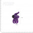 Ерекційне віброкільце Adrien Lastic Bullet Lastic Ring з язичком і щіточкою для стимуляції клітора - [Фото 1]