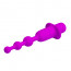 Анальний стимулятор - Pretty Love Hermosa Anal Beads Vibro Purple - [Фото 5]