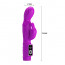 Hi-tech вібратор - Pretty Love Body Touch Vibrator + кролик - фіолетовий - [Фото 4]