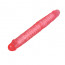 Двосторонній фалоімітатор - Elastic Jelly Double Dong Pink, 36 см - [Фото 6]