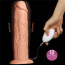 Реалістичний вібратор - LoveToy 11'' Realistic Long Vibrating Dildo Flesh - [Фото 4]