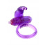 Силіконова вібраційна дужка кролика фіолетова - [Фото 2]