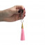 Затискачі для сосків - Glamor Tassel Nipple Clamp Pink - [Фото 2]