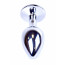 Анальна пробка - Jewellery Silver Plug Dark Blue - [Фото 3]