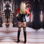 Еротичний костюм темного ангела Запальна Аманда S/M, боді під латекс, панчохи, рукавички, обруч - [Фото 1]
