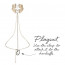 Прикраса Bijoux Indiscrets Desir Metallique Collar - Gold - [Фото 3]