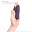 Мінівібратор Je Joue - Classic Bullet Vibrator Purple з глибокою вібрацією та фіксацією на палець - [Фото 5]