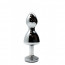 Анальний затор Wooomy Lollypop Double Ball Metal Plug Red S - [Фото 1]