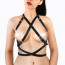 Женская портупея Art of Sex - Agnessa Leather harness, Черный XS-M - [Фото 2]